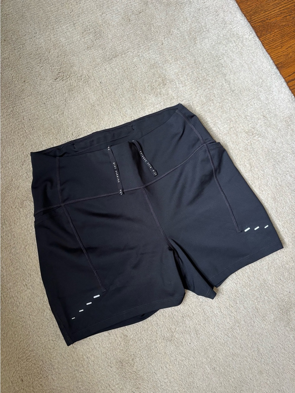 Nike Black Athletic Running Shorts
